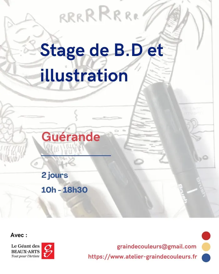 Illustration de l'événement : Stage - BD et illustration
