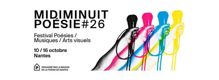 Illustration de l'événement : Festival Midi Minuit Poésie