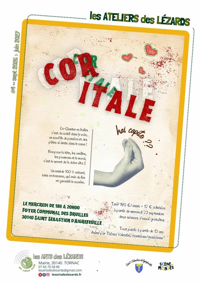 Illustration de l'événement : Chœur de chants italiens