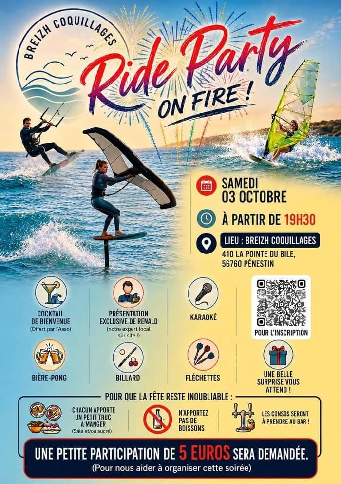 Illustration de l'événement : Ride Party on fire