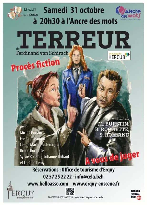 Illustration de l'événement : Terreur Procès-fiction
