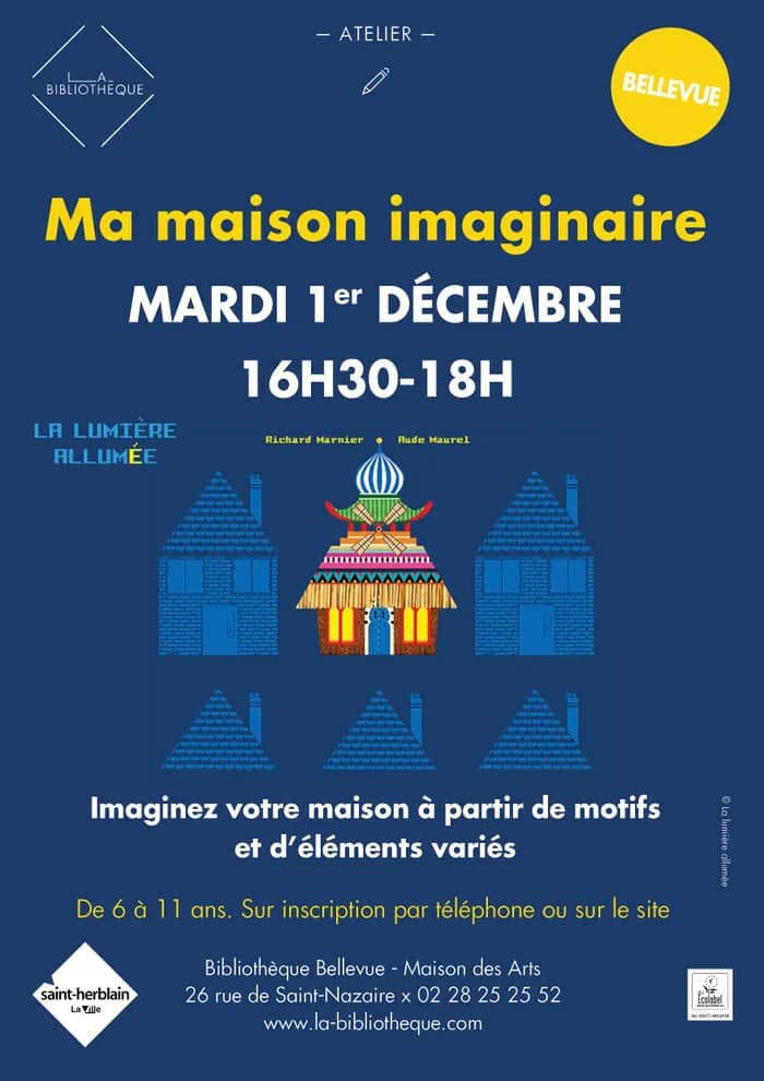 Illustration de l'événement : Atelier ma maison imaginaire