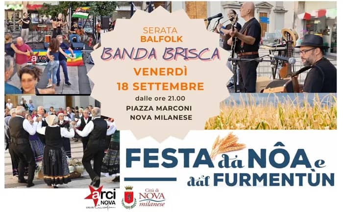 Illustration de l'événement : serata Bal Folk con Banda Brisca