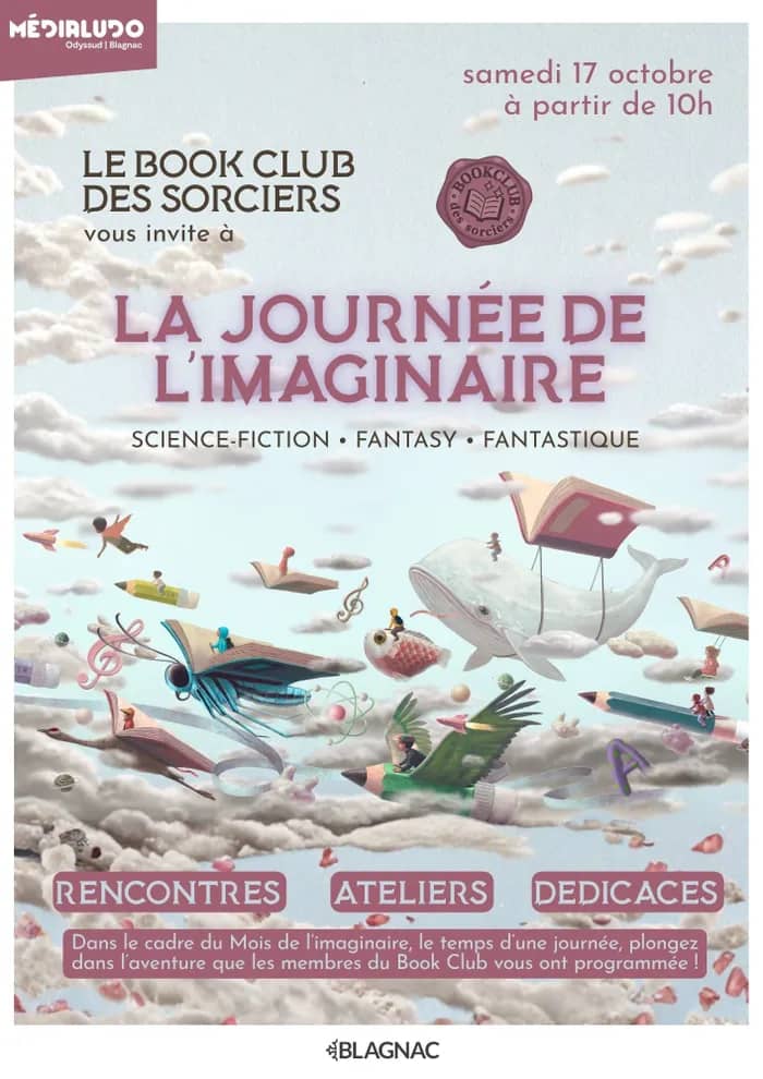 Illustration de l'événement : Journée des littératures de l’imaginaire ! - Samedi 17 octobre