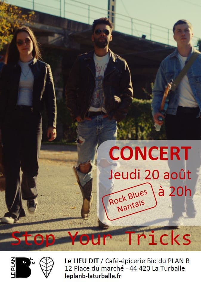 Illustration de l'événement : Concert : Stop Your Tricks