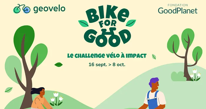 Illustration de l'événement : Participez au challenge vélo "Bike for Good"