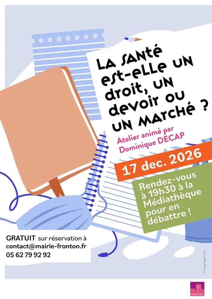 Illustration de l'événement : Atelier Philo | La santé est-elle un droit, un devoir ou un marché ?