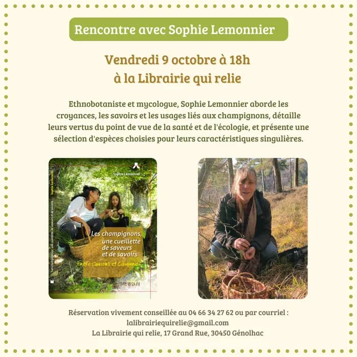 Illustration de l'événement : Rencontre avec Sophie Lemonnier