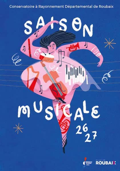Illustration de l'événement : Présentation de la saison musicale 2026/2027 du Conservatoire de Roubaix