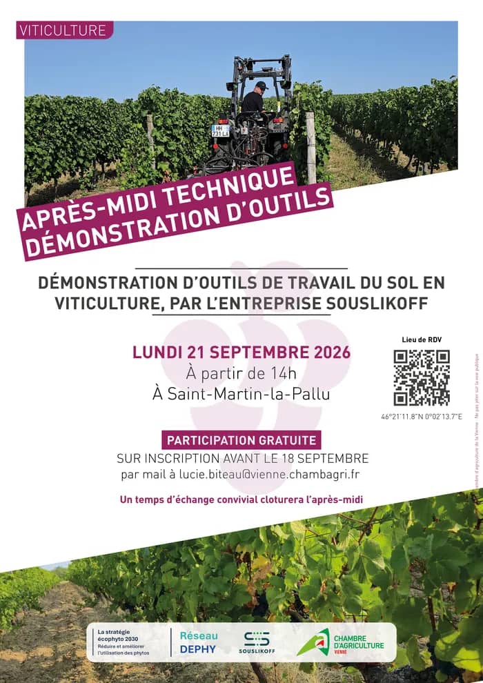 Illustration de l'événement : Après-midi technique en viticulture