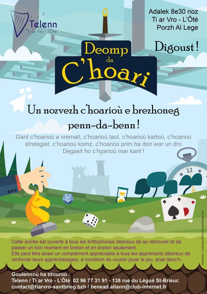 Illustration de l'événement : Deomp da c'hoari