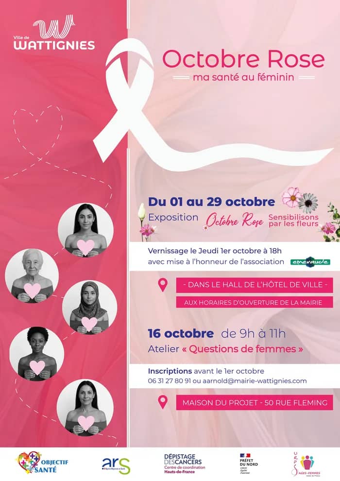 Illustration de l'événement : Octobre rose à Wattignies