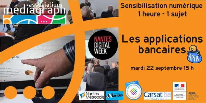 Illustration de l'événement : Sensibilisation : les applications bancaires