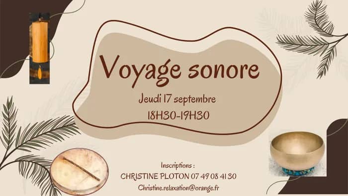 Illustration de l'événement : VOYAGE SONORE