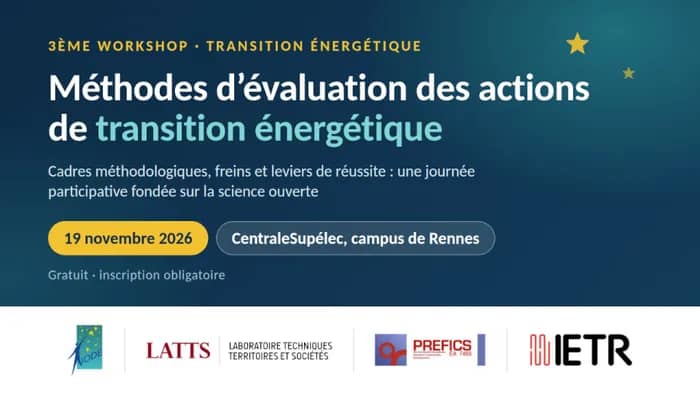 Illustration de l'événement : Méthodes d'évaluation des actions de transition énergétique ?