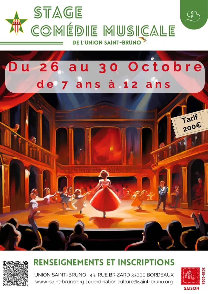 Illustration de l'événement : Stage comédie musicale - 7 à 12 ans