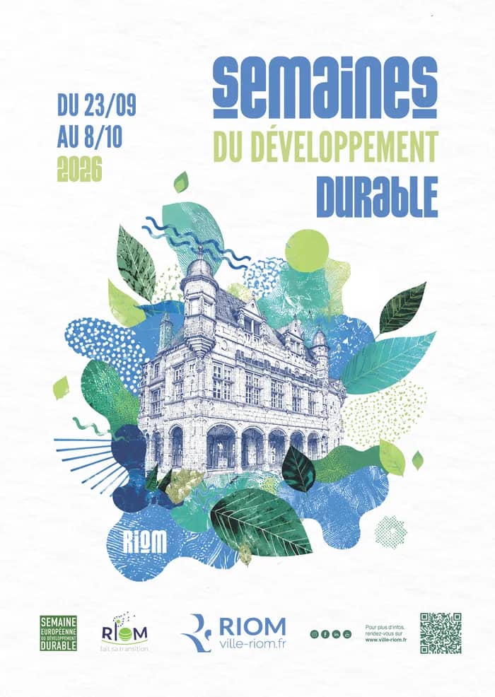 Illustration de l'événement : Balade nature dans le parc des Dagneaux : connaitre et protéger les plantes sauvages en ville - Semaines du Développement Durable de la Ville de Riom
