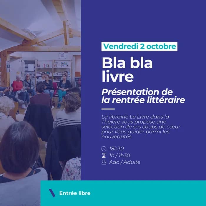 Illustration de l'événement : Bla bla livre