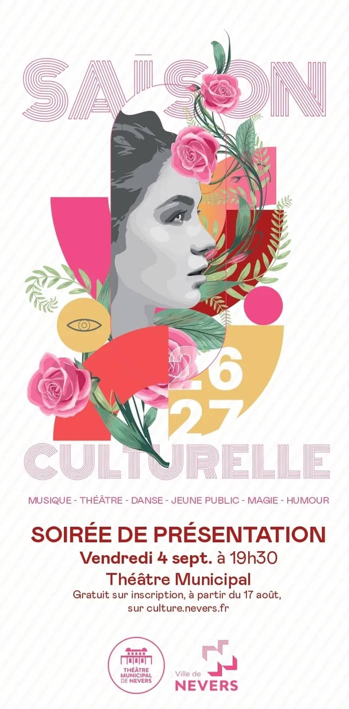 Illustration de l'événement : SAISON CULTURELLE DU THÉÂTRE MUNICIPAL 2026/2027 - SOIRÉE DE PRÉSENTATION
