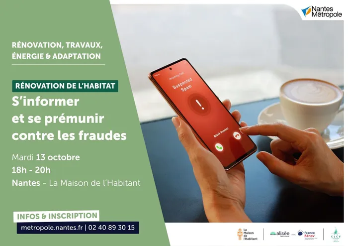 Illustration de l'événement : Rénovation de l’habitat : s'informer sur les aides et se prémunir contre les fraudes