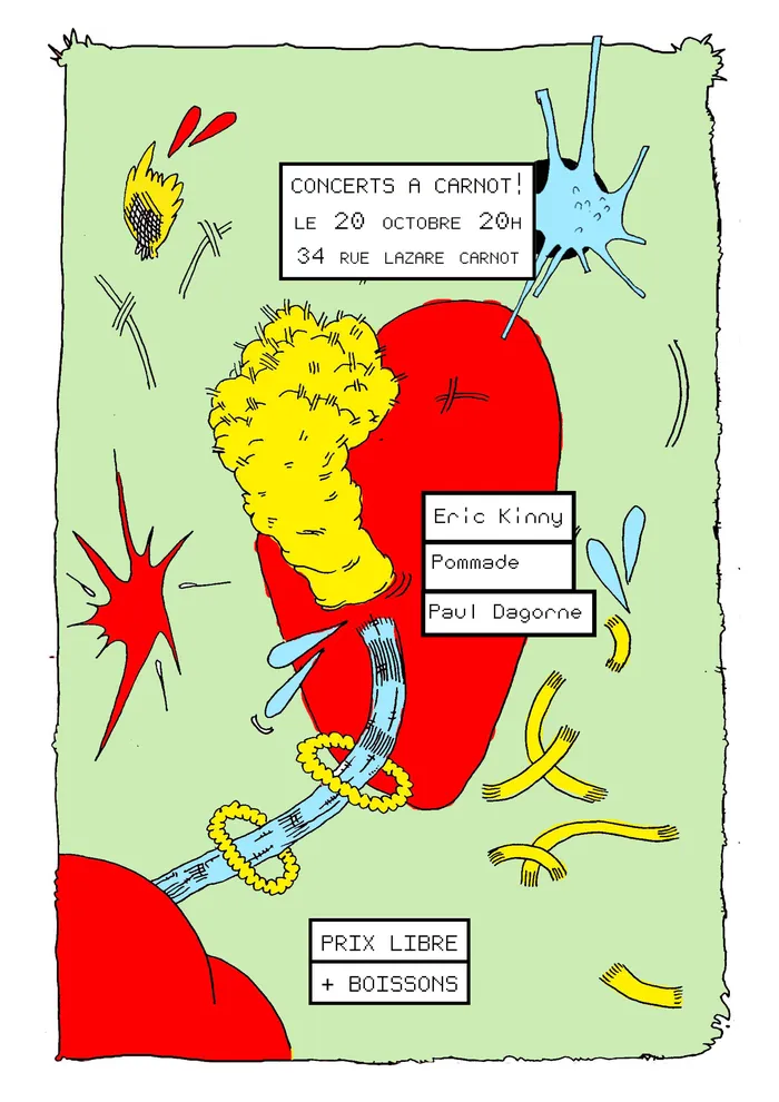 Illustration de l'événement : Eric Kinny présente "Scoops of Glory" / Pommade / Paul Dagorne