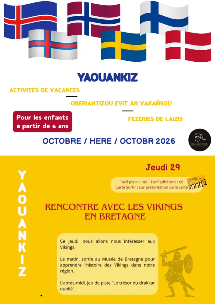 Illustration de l'événement : YAOUANKIZ - Rencontre avec les Vikings en Bretagne