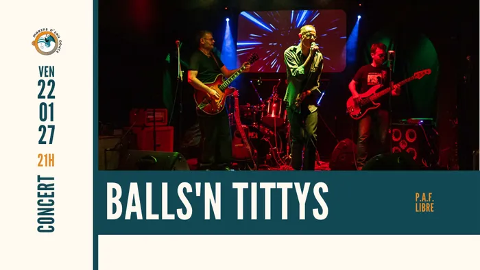 Illustration de l'événement : BALLS'N TITTYS ➤ @marinsdeaudouce ➤ Ramonville