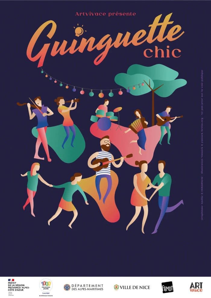 Illustration de l'événement : Guinguette Chic Villeneuve-Loubet