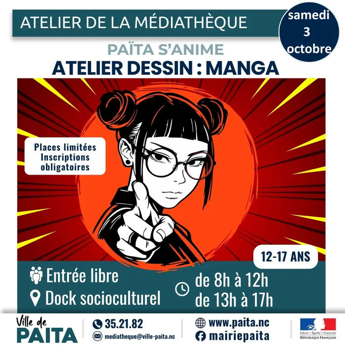 Illustration de l'événement : Atelier Manga