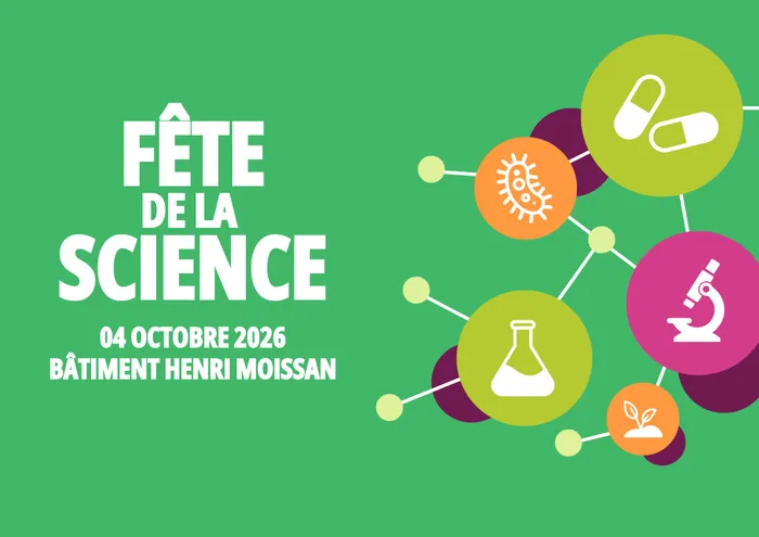 Illustration de l'événement : Fête de la science 2026 - Bâtiment Henri Moissan