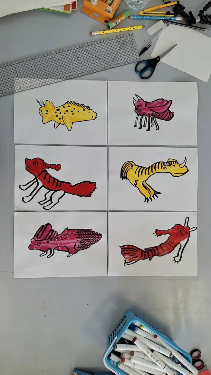 Illustration de l'événement : Atelier "Créatures de l'encre" par Joel Janse van Vuuren à Bonus