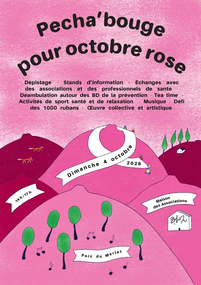 Illustration de l'événement : Pecha’bouge pour octobre rose