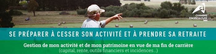 Illustration de l'événement : Gestion de mon activité et de mon patrimoine en vue de ma fin de carrière (capital, rente, outils financiers et incidences,…)