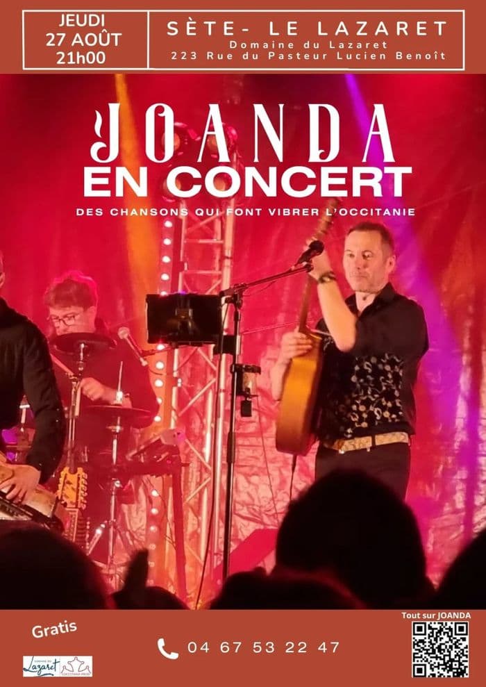 Illustration de l'événement : 1000 ans - Joanda en concert