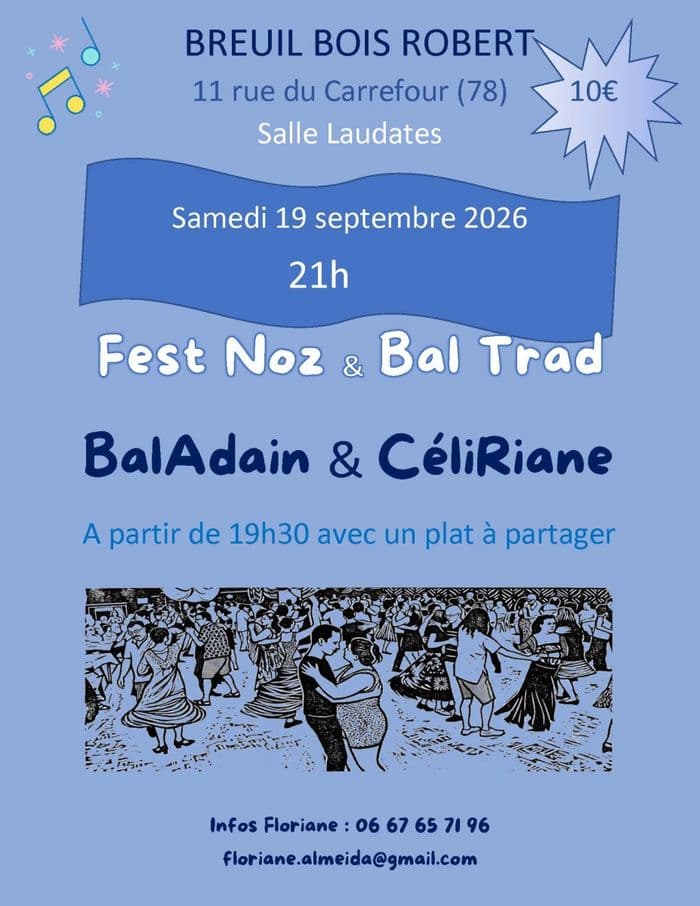 Illustration de l'événement : Bal Folk Fest Noz