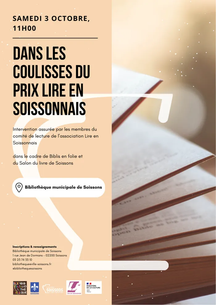 Illustration de l'événement : Dans les coulisses du prix Lire en Soissonnais