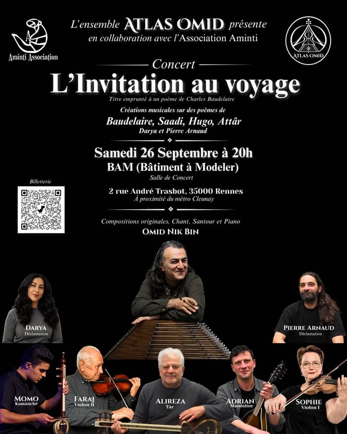 Illustration de l'événement : Concert "ATLAS OMID" : L'invitation au voyage