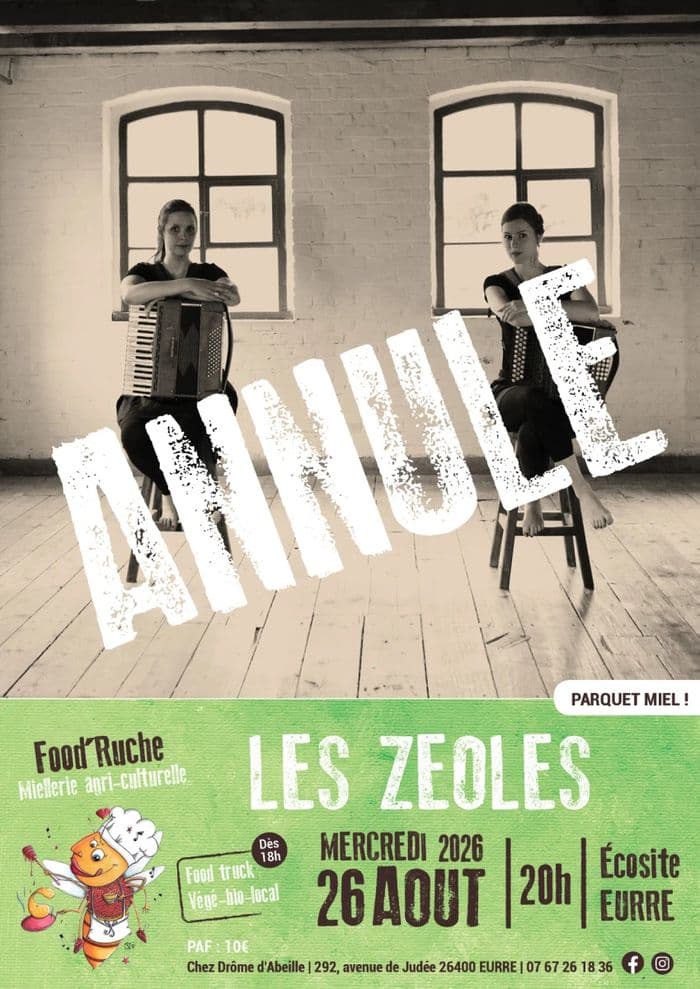 Illustration de l'événement : Annulation Les Zéoles à Food'Ruche Annulation