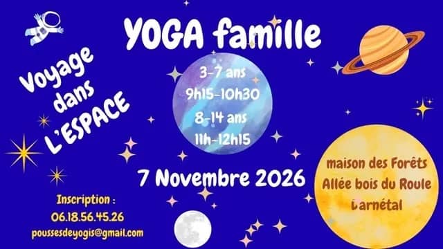 Illustration de l'événement : Yoga des familles 🧘♂️✨