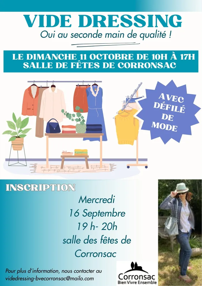 Illustration de l'événement : Vide-dressing et défilé de mode à Corronsac