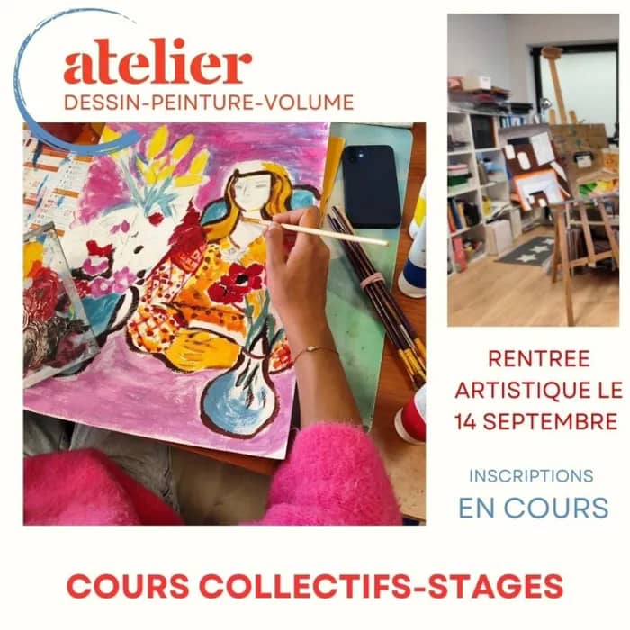 Illustration de l'événement : Ateliers artistiques - Stages