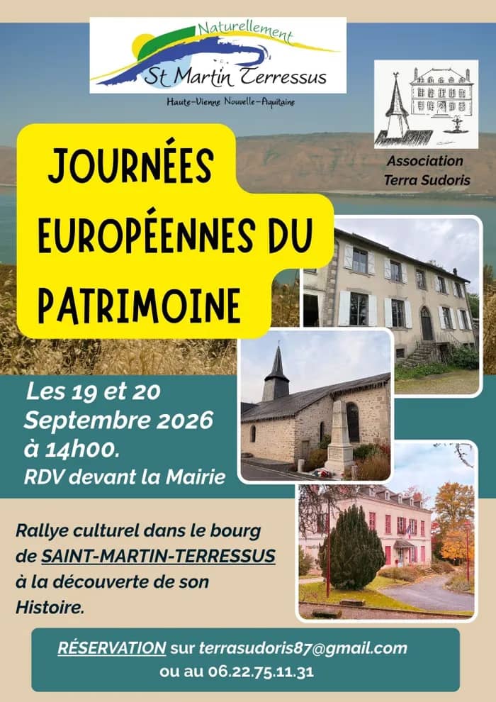 Illustration de l'événement : Rallye culturel à St-Martin-Terressus