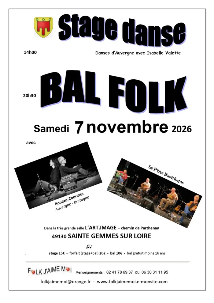 Illustration de l'événement : Stage de Danses et Bal Folk