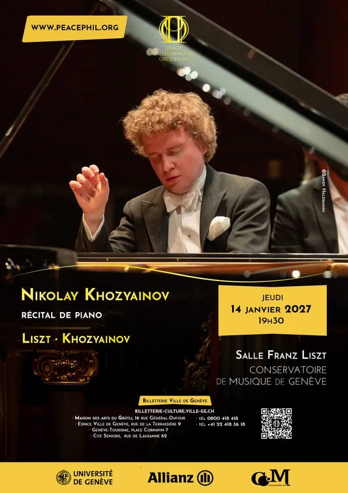 Illustration de l'événement : Nikolay Khozyainov. Récital de piano