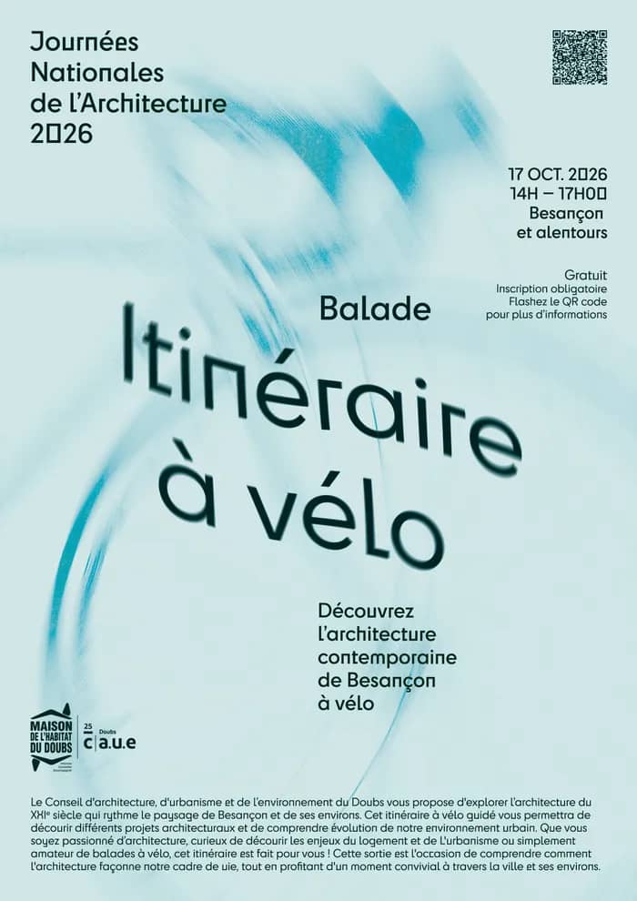 Illustration de l'événement : Itinéraires CAUE : Découvrez l’architecture contemporaine à vélo !