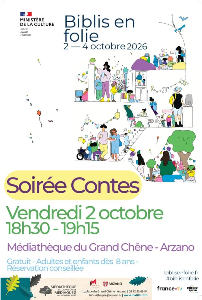 Illustration de l'événement : Soirée contes