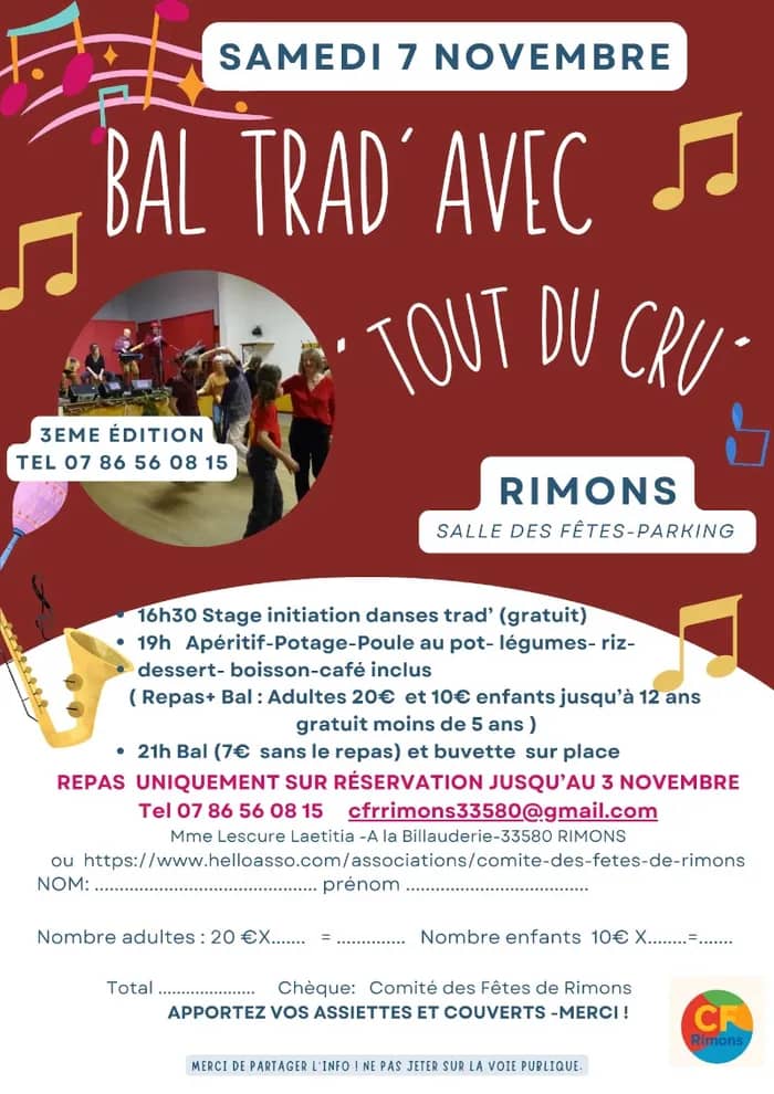 Illustration de l'événement : Bal Trad de Rimons