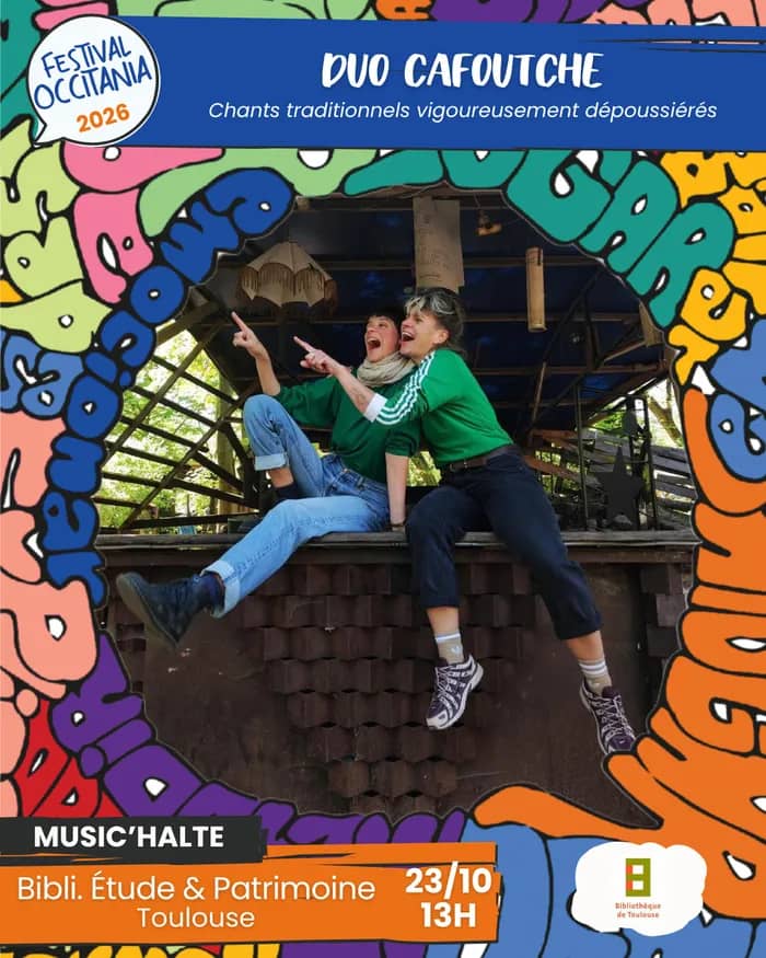 Illustration de l'événement : Duo Cafoutche aux Music'Haltes - Festival Occitania X BEP