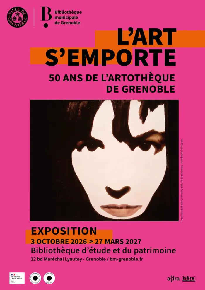 Illustration de l'événement : L'art s'emporte, 50 ans de l'artothèque de Grenoble - Atelier : Le hasard fait bien les œuvres