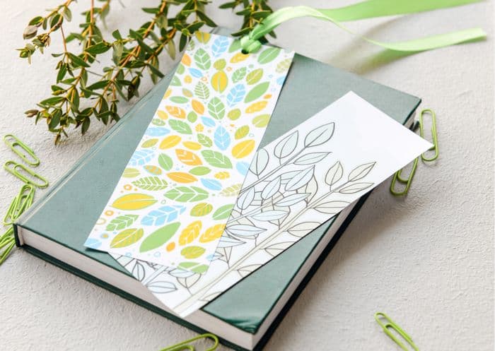 Illustration de l'événement : Marque-page floral